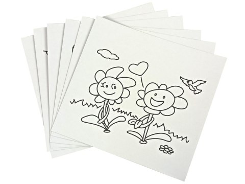 Tablica Podświetlana Szablony Kolorowanki Pisaki LEAN Toys