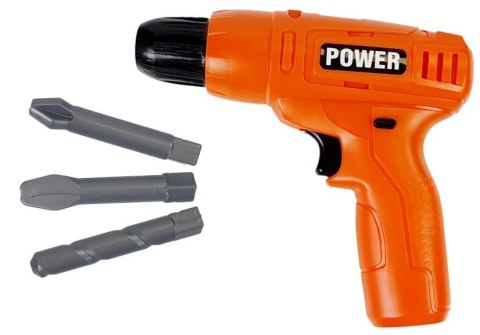 Zestaw Majsterkowicza Pas Narzędzia Wiertarka Śrubki Kleszcze Młotek LEAN Toys