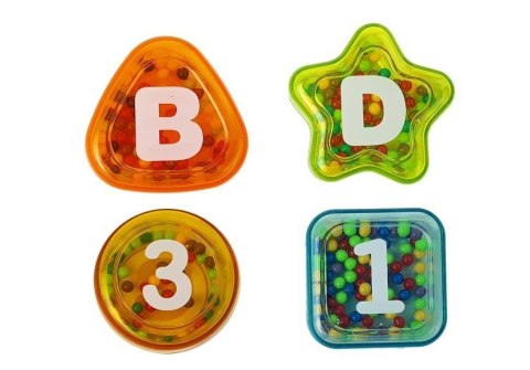 Zjeżdżalnia Blok Tor Edukacyjny z Autkami Sorter Światła Dźwięki LEAN Toys