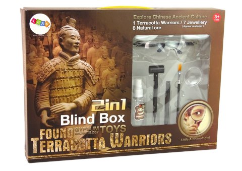 Zestaw Archeologiczny 2w1 Różne Kryształy Skarby LEAN Toys