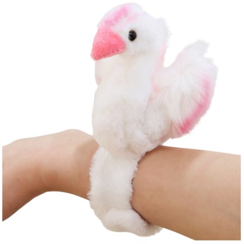 Pluszowa Maskotka Łabędź Opaska Bransoletka Na Rękę Biały LEAN Toys