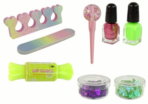 Zestaw Do Makijażu Zdobienie Paznokci Cukierek LEAN Toys