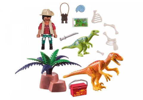 Klocki Dinos 70108 Skrzyneczka Odkrywca dinozaurów Playmobil