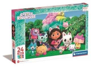 Puzzle 24 elementy Maxi Koci Domek Gabi Clementoni