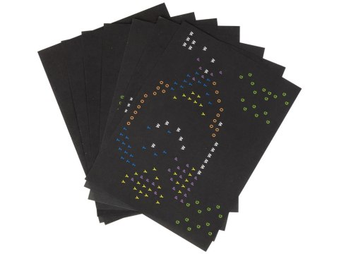 Magiczna Tablica Edukacyjna 3D Podświetlana Układanka 180 ele. LEAN Toys