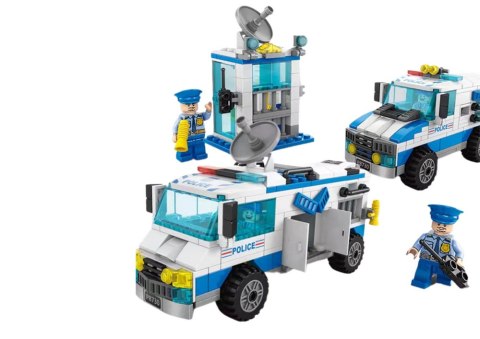 Zestaw Klocków Policja Wóz Policyjny Budynek 271 El LEAN Toys