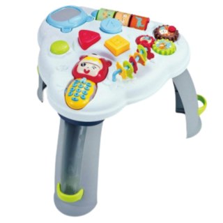 Interaktywny Stolik Edukacyjny Trójkątny Telefon Światła Dźwięki LEAN Toys