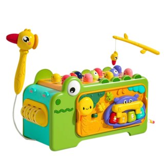 Krokodyl Interaktywny Kostka Edukacyjna Wielofunkcyjna Dźwięki LEAN Toys