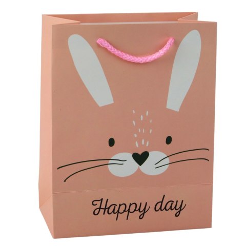 Torba Prezentowa Papierowa Zwierzęta Brokatowa 23 x 18 x 10,5 cm LEAN