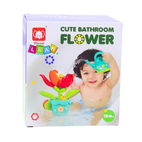 Zabawka Do Kąpieli Żyrafa Sensoryczna Interaktywna Przyssawki Kolorowa LEAN Toys