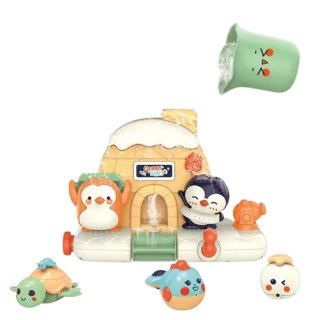 Zestaw Zabawka Do Kąpieli Dla Malucha Interaktywny Zwierzęta Morskie LEAN Toys