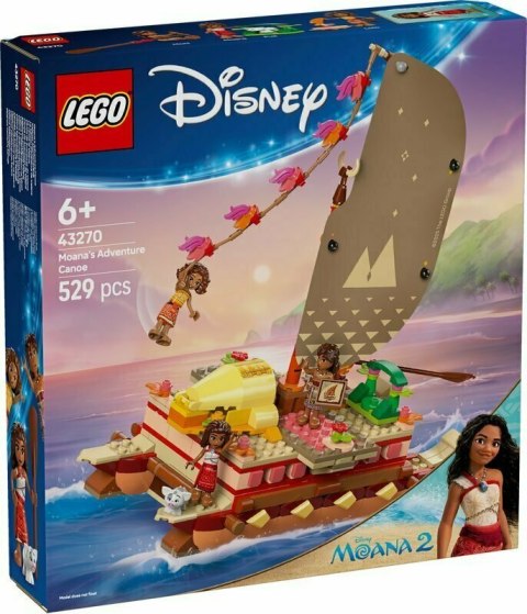 LEGO 43270 DISNEY PRINCESS Kajakowa przygoda Vaiany LEGO