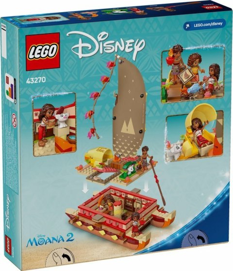 LEGO 43270 DISNEY PRINCESS Kajakowa przygoda Vaiany LEGO