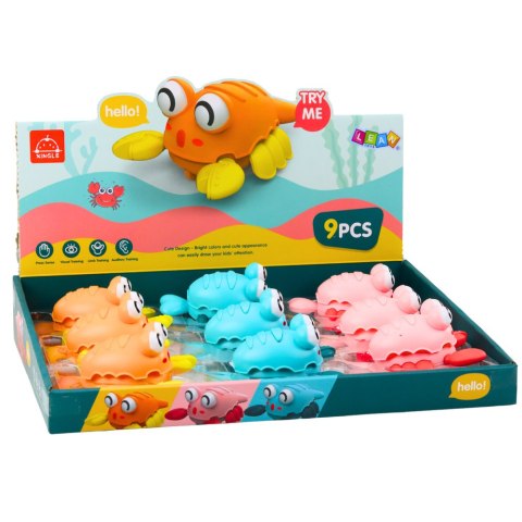 Rak Interaktywny Z Napędem MIX Kolorowy Jeżdżący LEAN TOYS