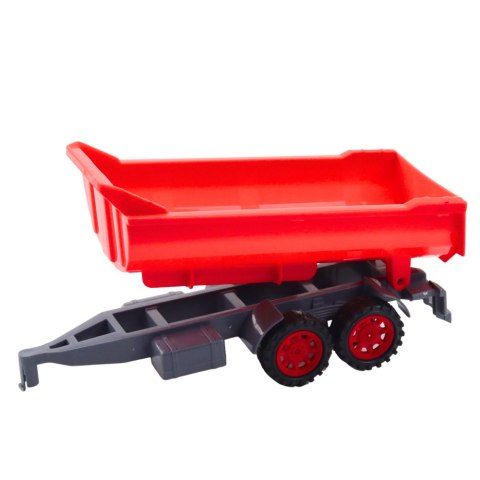 Zestaw Traktor Rolniczy Przyczepa Prasa Maszyna Rolnicza LEAN Toys