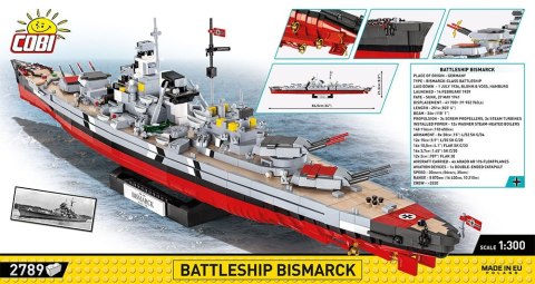 Klocki Battleship Bismarck Cobi Klocki