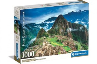 Puzzle 1000 elementów Comapct Machu Picchu Clementoni