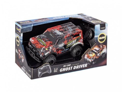 Auto zdalnie sterowane RC Car Ghost Driver - czerwone Revell RC