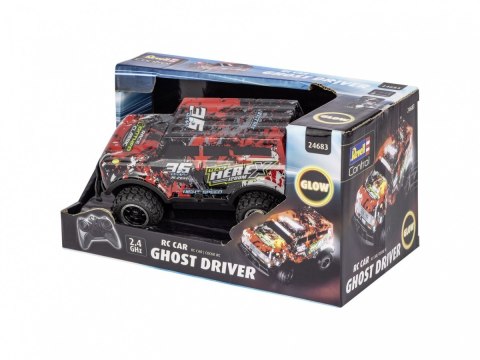 Auto zdalnie sterowane RC Car Ghost Driver - czerwone Revell RC