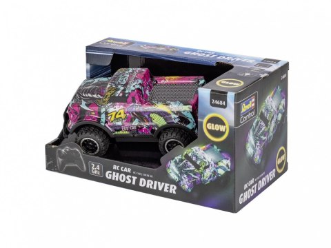 Auto zdalnie sterowane RC Car Ghost Driver - fioletowe Revell RC