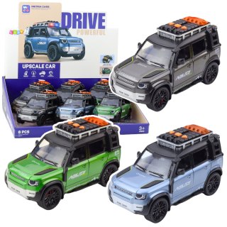 Samochód Terenowy Rapid Napęd Otwierane Drzwi Światła Dźwięki Mix LEAN Toys