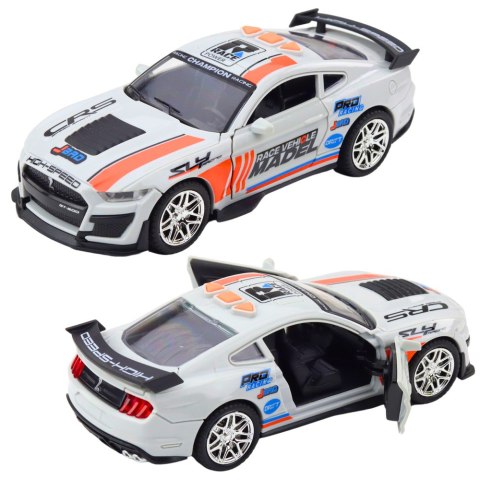 Samochód Wyścigowy GT 500 Otwierane Drzwi Napęd Światła Dźwięki Mix LEAN Toys