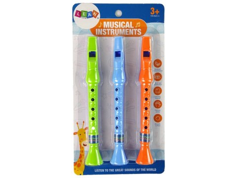 Zestaw Trzech Fletów Dla Dzieci Zwierzątka LEAN TOYS