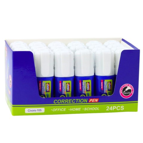 Korektor W Pisaku Szybkoschnący Szkolny Biurowy 6ml LEAN