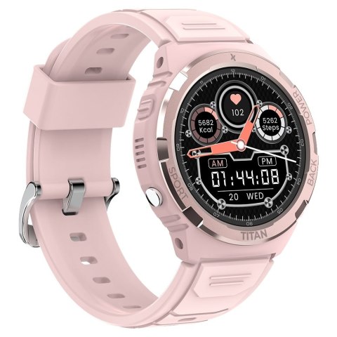 Smartwatch FW100 Titan Valkiria Różowy Maxcom