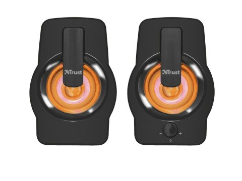 Głośniki GEMI RGB 2.0 czarne Trust