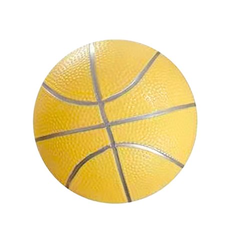 Piłka Plażowa Gumowa Pastelowa Żółta Lekka 20cm LEAN TOYS