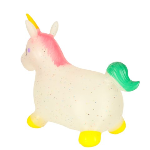 Skoczek dla dzieci do skakania z pompką gumowy jednorożec Kik Sp. z o. o. Sp. k.