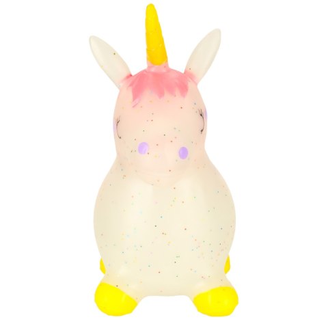 Skoczek dla dzieci do skakania z pompką gumowy jednorożec Kik Sp. z o. o. Sp. k.