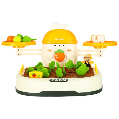 Gra planszowa zręcznościowa marchewkowe pole familijna gra dla dzieci Kik Sp. z o. o. Sp. k.