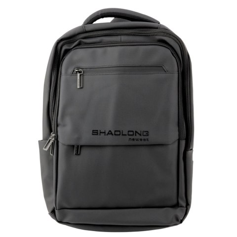 Plecak Miejski Biznesowy USB Kieszeń Na Laptopa Czarny 16L 41cm LEAN