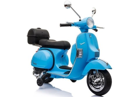 Skuter na Akumulator Vespa Niebieski LEAN CARS