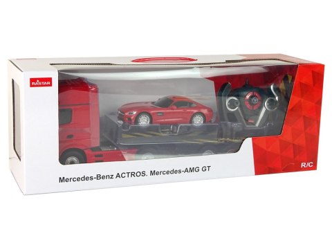 Laweta Autko R/C Mercedes-Benz 1:26 Czerwone Rastar