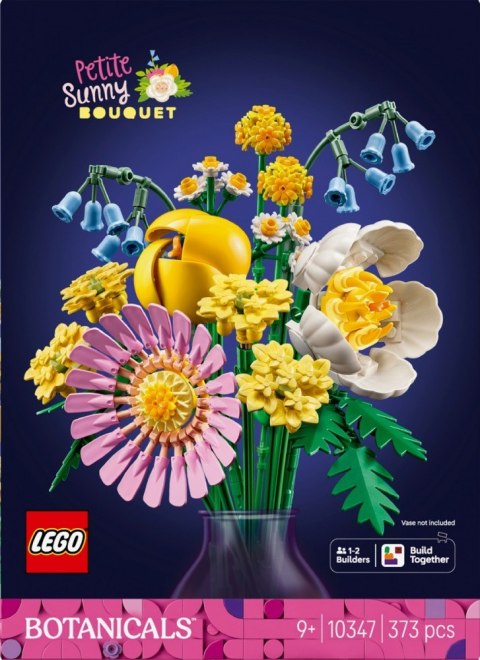 Klocki Botanicals 10347 Mały bukiet żółtych kwiatów LEGO