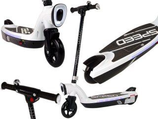 Hulajnoga Elektryczna KL-168 Biała LEAN CARS