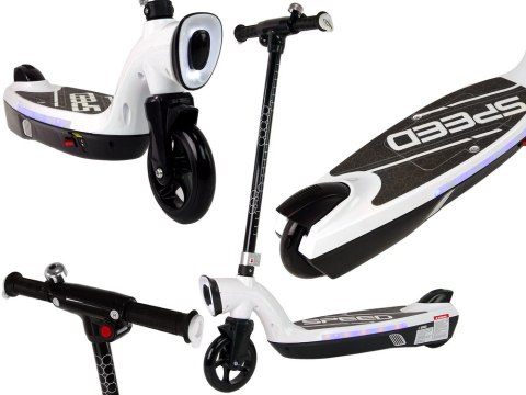 Hulajnoga Elektryczna KL-168 Biała LEAN CARS