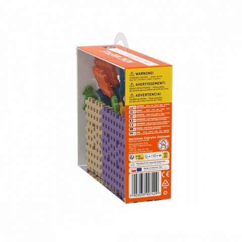 Klocki Mini Waffle - Zwierzęta 62 elementy Marioinex