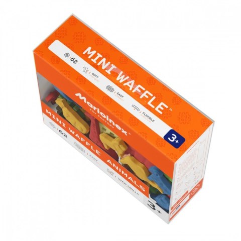 Klocki Mini Waffle - Zwierzęta 62 elementy Marioinex