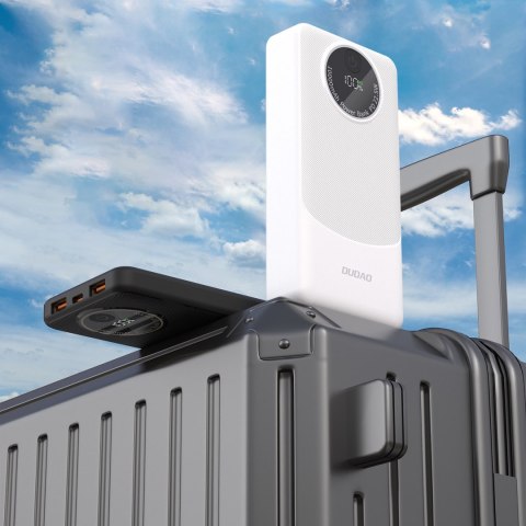 Powerbank K12 10000mAh USB-A USB-C PD22.5W - biały DUDAO