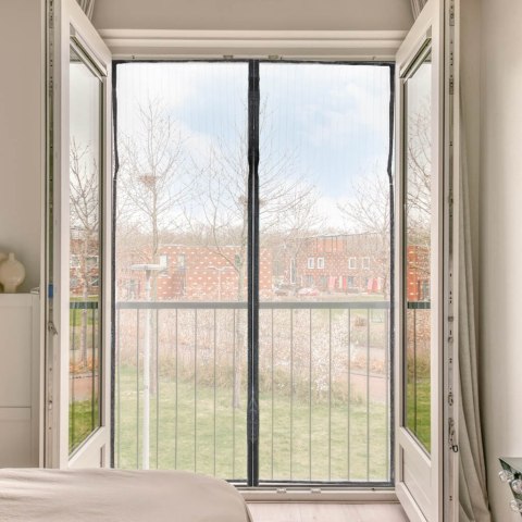 Moskitiera siatka magnetyczna LUARO na drzwi solidna mocny magnes 110x220cm Kik Sp. z o. o. Sp. k.