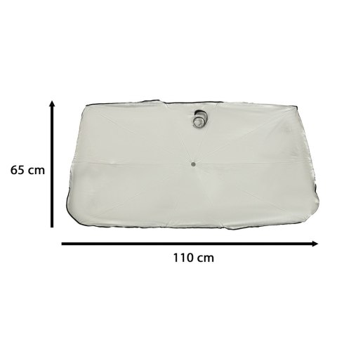 Parasol osłona przeciwsłoneczna na przednią szybę do samochodu auta mata składana UV 65x110cm Kik Sp. z o. o. Sp. k.