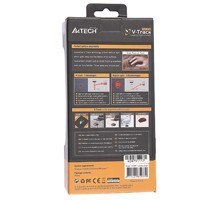 Mysz V-TRACK N-500F-1 Glossy Grey USB A4 Tech