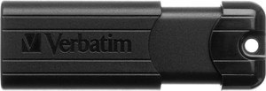 Pendrive PinStripe USB 3.0 Drive 128GB czarny Verbatim