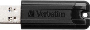 Pendrive PinStripe USB 3.0 Drive 128GB czarny Verbatim