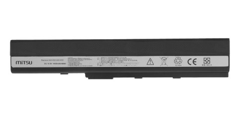 Bateria do Asus A52, K52 4400 mAh (48 Wh) 10.8 - 11.1 Volt Mitsu