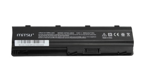Bateria do Compaq Presario CQ42, CQ62, CQ72 6600 mAh (71 Wh) 10.8 - 11.1 Volt Mitsu